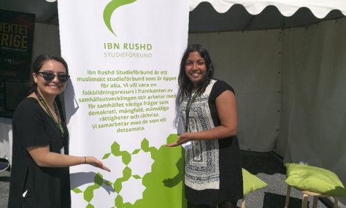 Ibn Rushd var på plats på politikerveckan i Järva