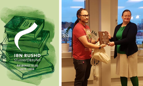 Ibn Rushd prisas för årets verksamhetsberättelse