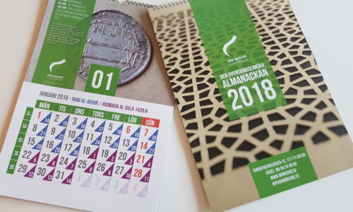 Ibn Rushd ger ut en svenskmuslimsk almanacka 2018