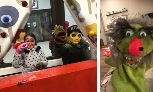 Dockteater inspirerar till kreativitet