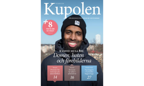 ​Möt Rashid Musa i årets första nummer av tidskriften Kupolen