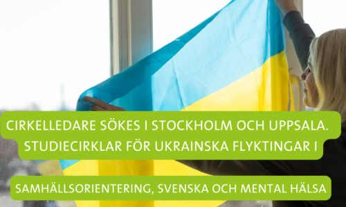 Cirkelledare sökes i Stockholm och Uppsala